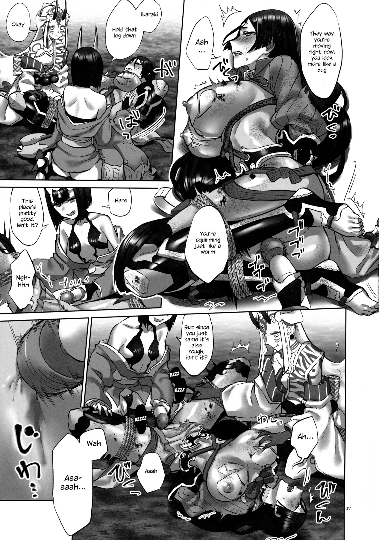 Hentai Manga Comic-Fighting Oni On Their Island-Read-15